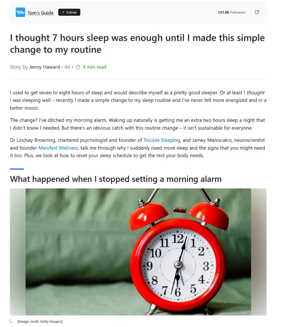 Toms-Guide-What-Happened-when-i-stopped-setting-a-morning-alarm